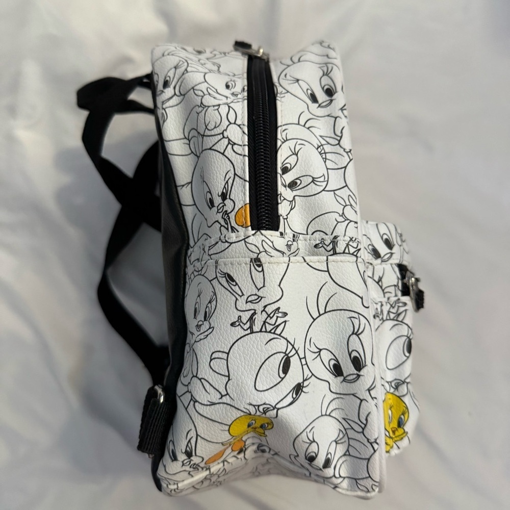 EUC Warner Brothers Looney Tunes Tweety Bird Mini Backpack - Picture 3 of 10